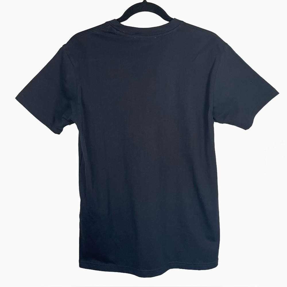 Onitsuka Tiger Black Gold Logo Tee Shirt M NWT Japanese Streetwear - Picture 3 of 6